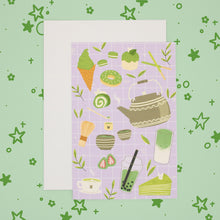 Load image into Gallery viewer, Love You So Matcha Card