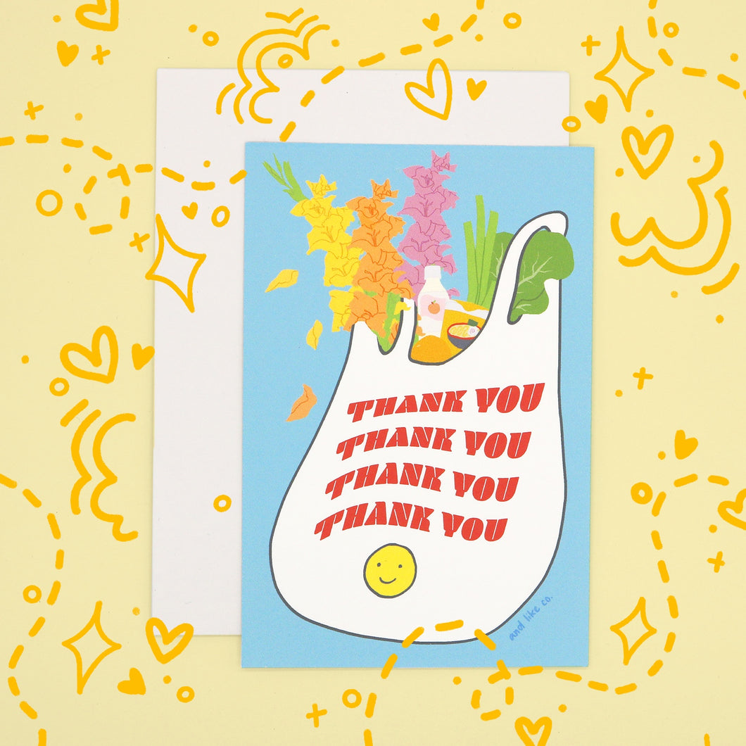 Bagful of Thanks Card