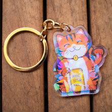 Load image into Gallery viewer, Lucky Tiger Keychain

